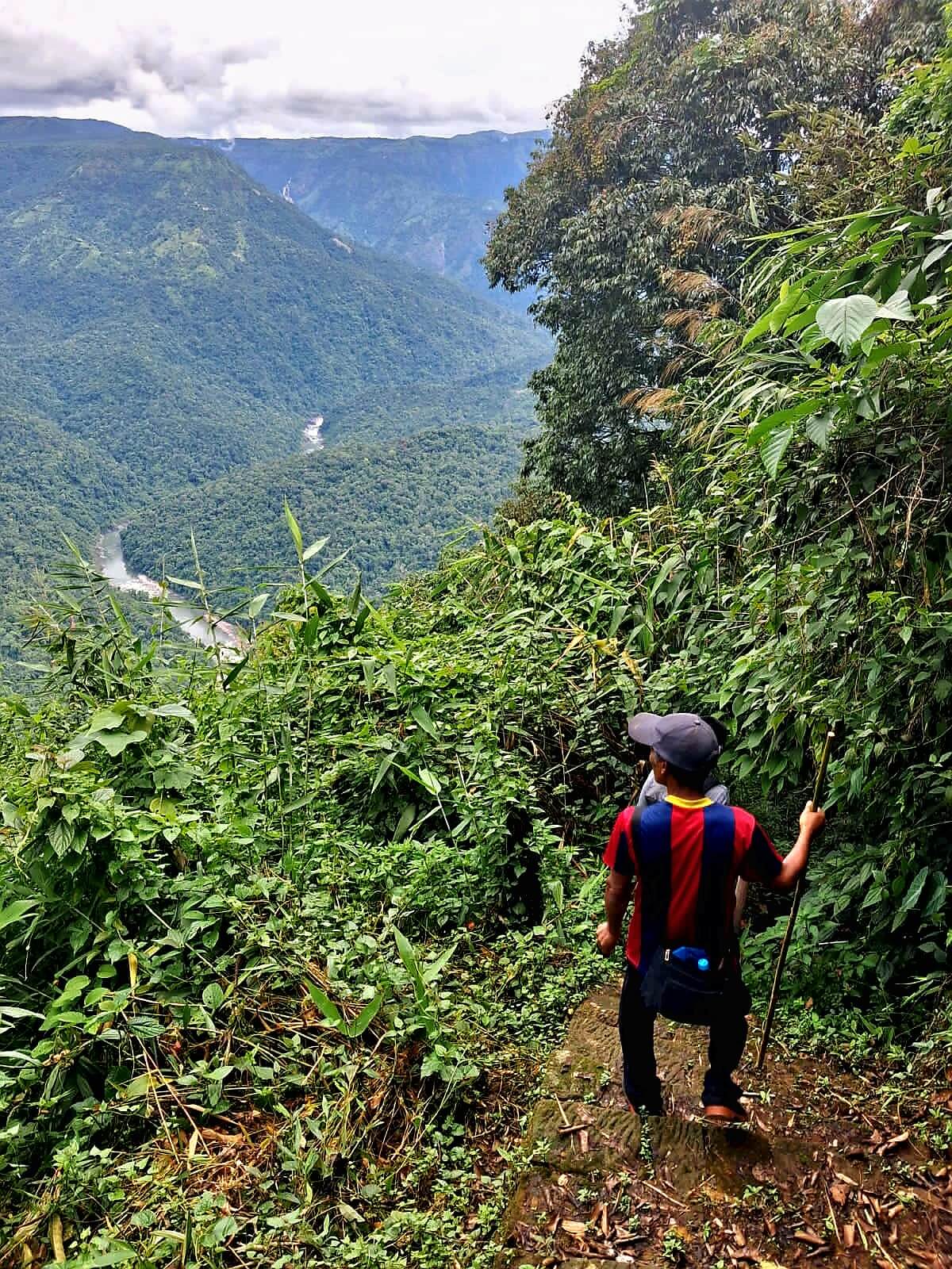 Hiking trails with panoramic views in Meghalaya